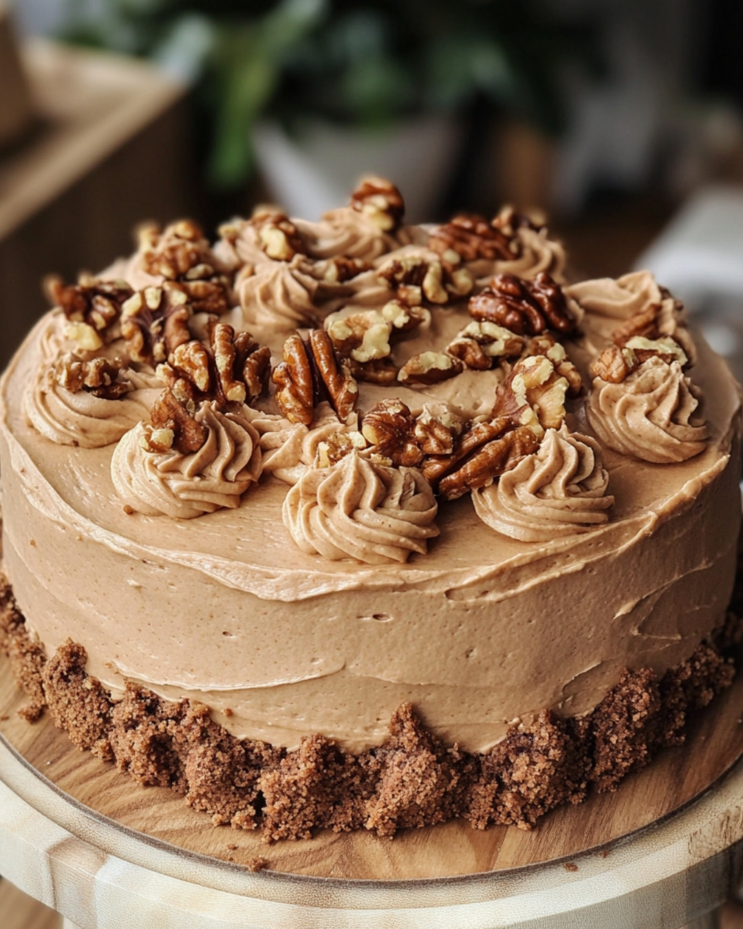 Deliciously Irresistible Coffee Walnut Cake 4 Deliciously Irresistible Coffee Walnut Cake