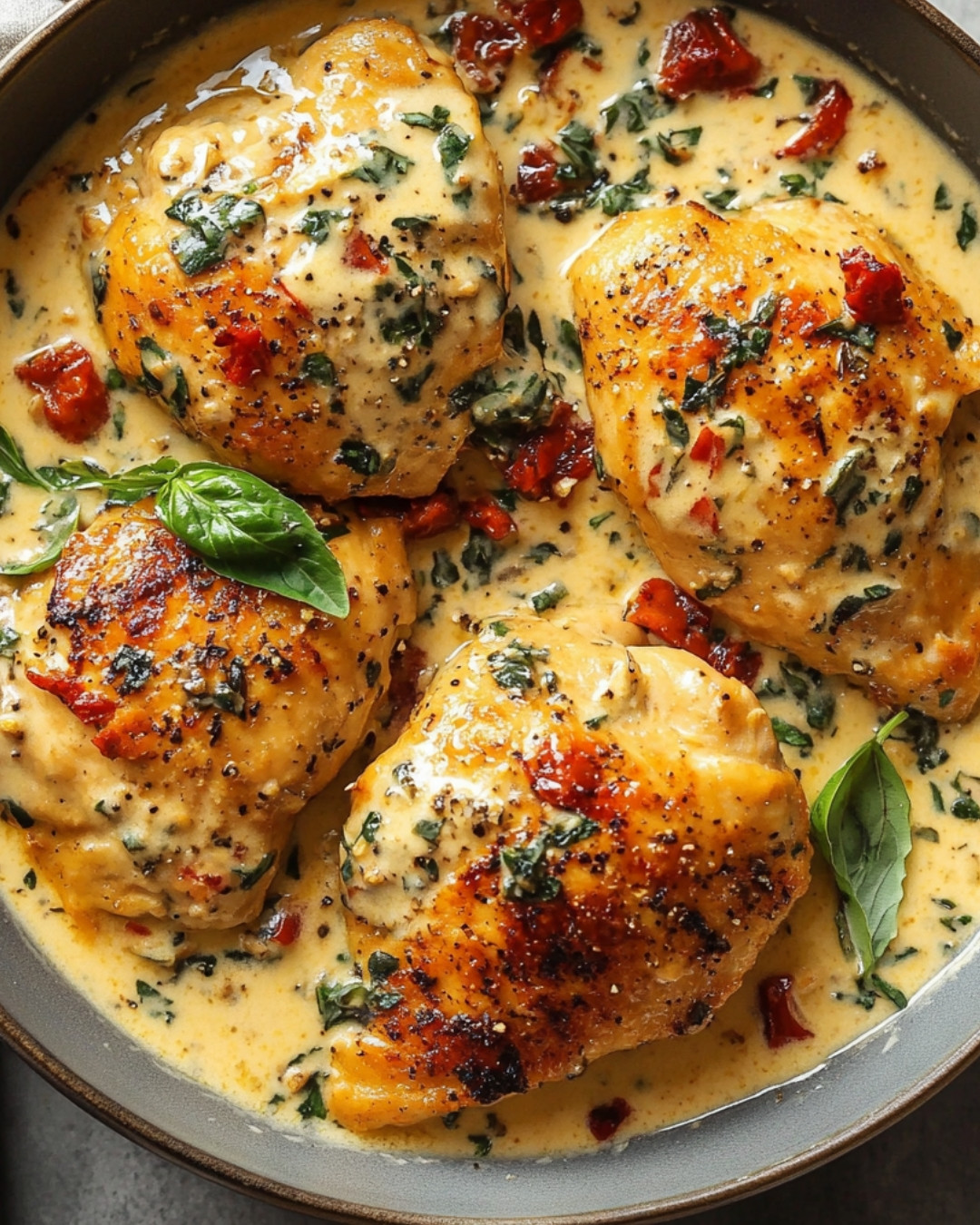 Irresistible Creamy Tuscan Chicken Delight Recipe