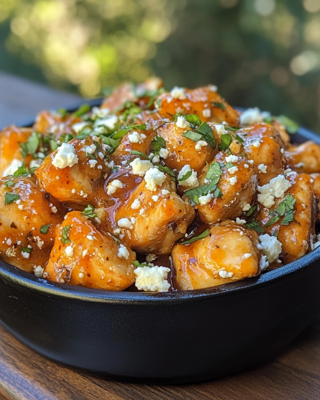 Irresistibly Spicy Honey Feta Chicken Delight
