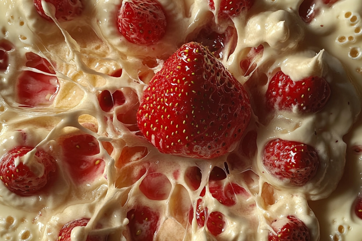Decadent Delight: Creamy Strawberry Cheesecake