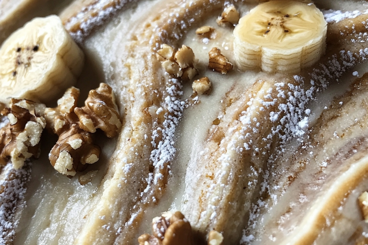 Delicious Dreamy Banana Walnut Cake
