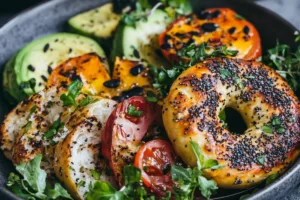 Delicious High-Protein Air Fryer Bagels Recipe