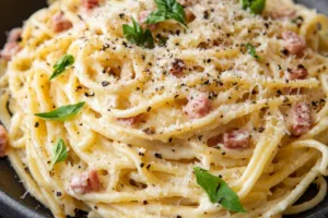 Deliciously Creamy Spaghetti Carbonara Recipe