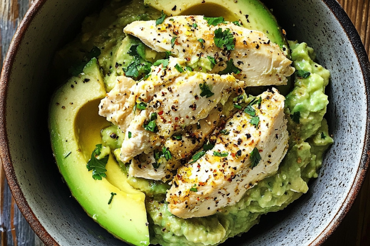 Deliciously Refreshing Avocado Chicken Delight