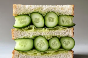 Delightful Cucumber Sandwich Sensation