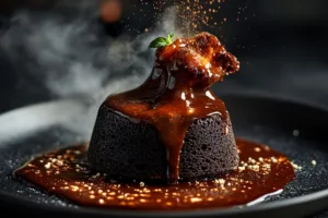 Indulgent Decadent Molten Lava Cake Explosion