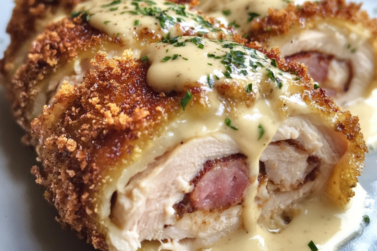 Irresistible Savory Chicken Cordon Bleu Delight