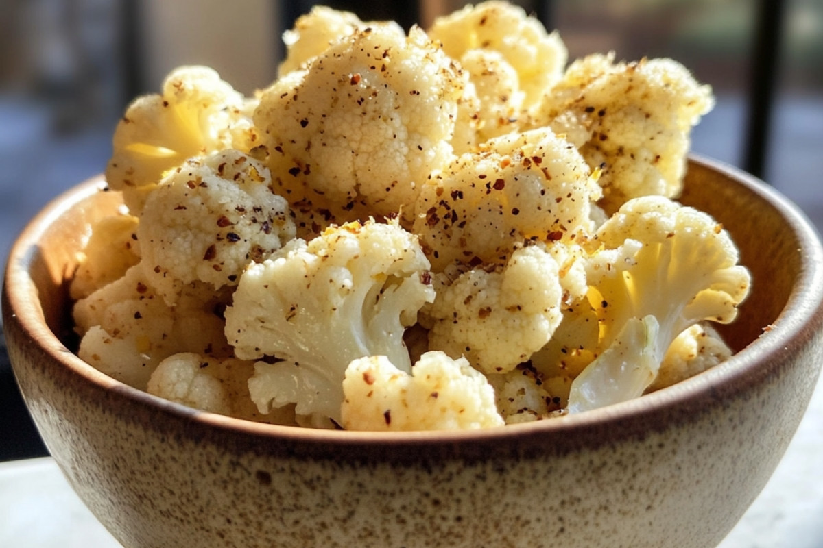 Savory Lemon Pepper Cauliflower Delight