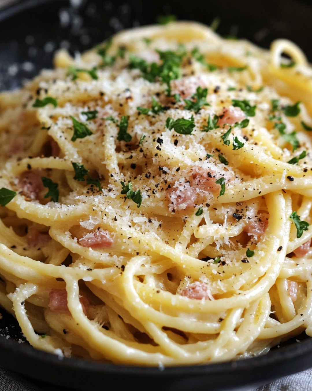 Deliciously Creamy Spaghetti Carbonara Recipe