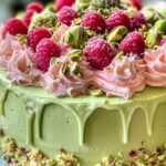 Delightful Pistachio Raspberry Indulgence Cake 9 Delightful Pistachio Raspberry Indulgence Cake