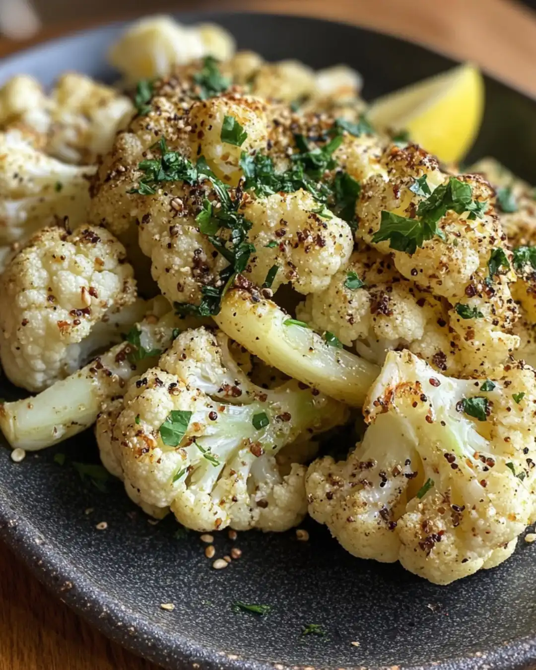 Savory Lemon Pepper Cauliflower Delight