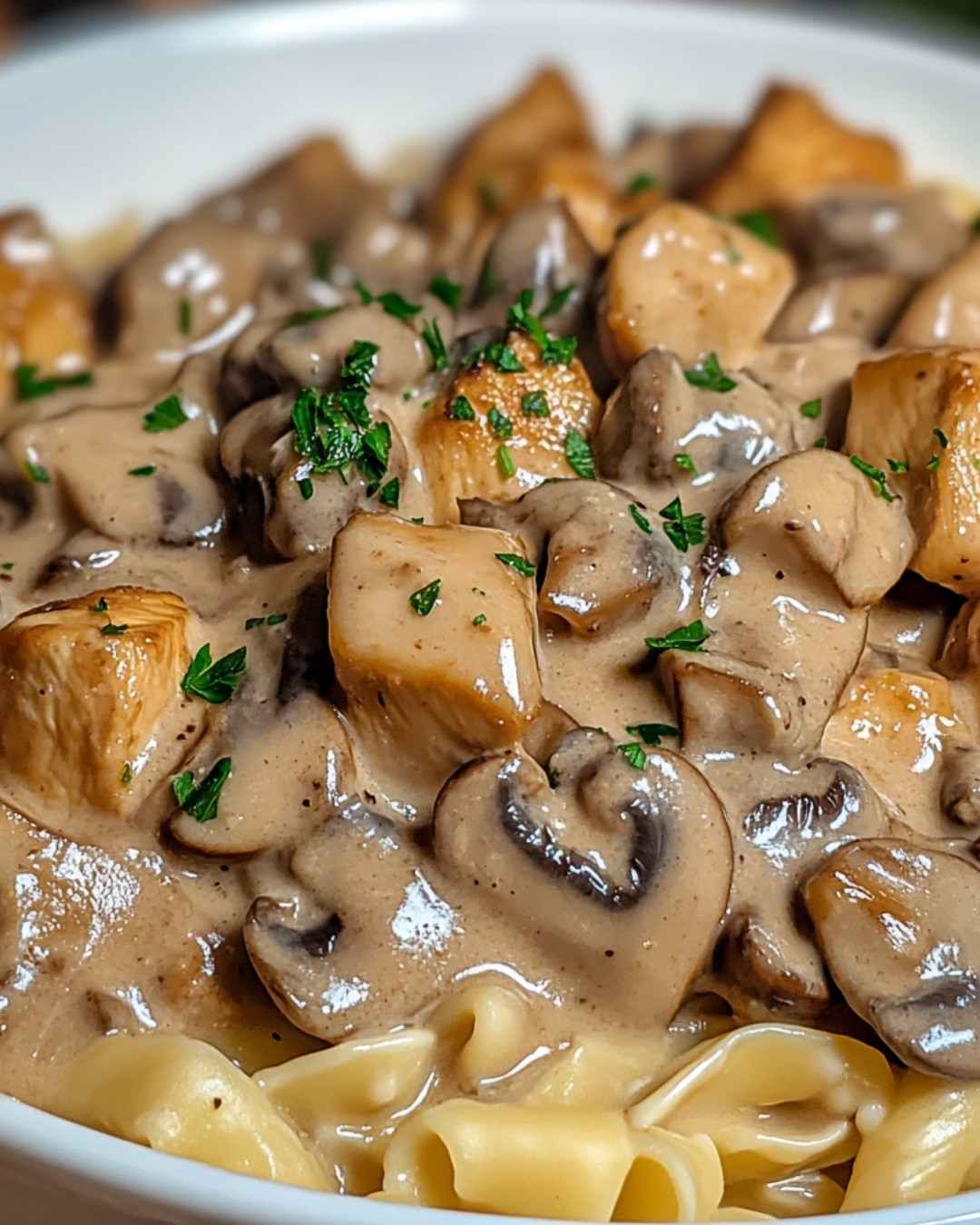 Delicious Homemade Chicken Stroganoff 4 Delicious Homemade Chicken Stroganoff