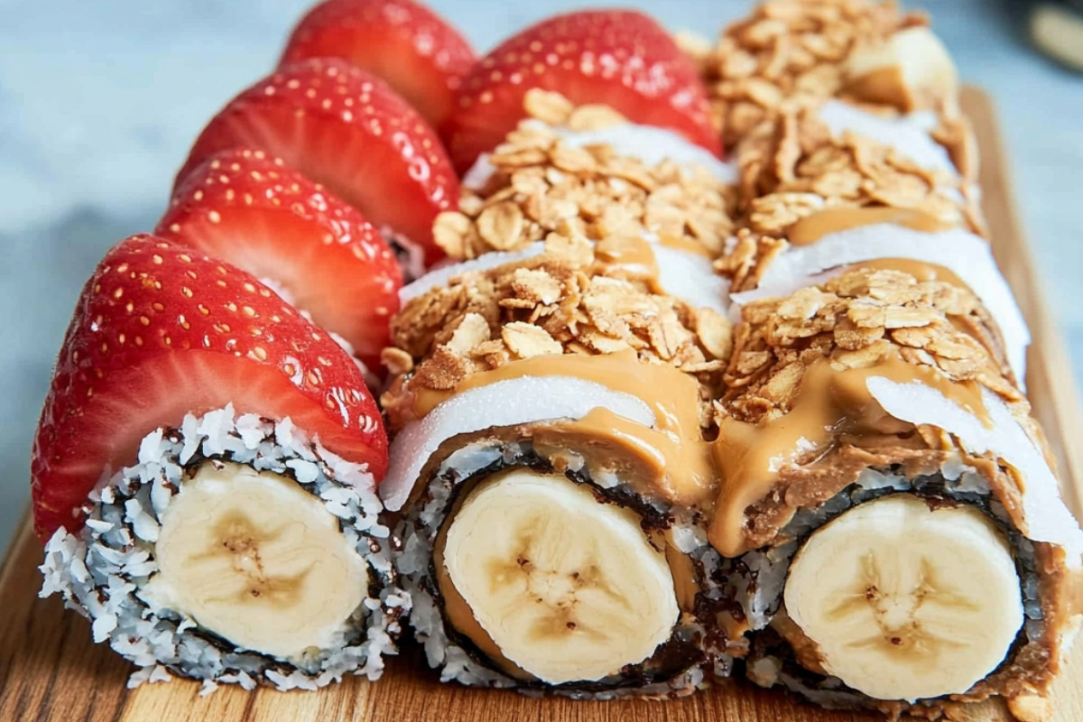 Banana Delight Sushi