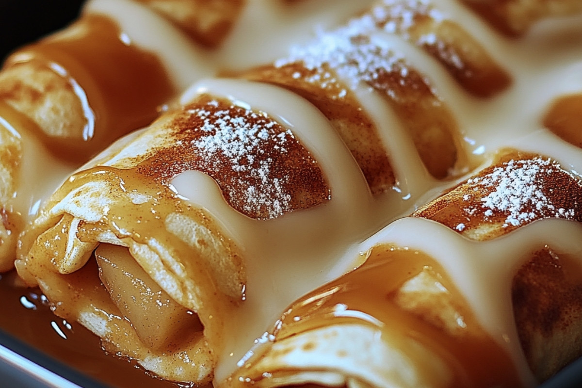 Delicious Apple Pie Enchiladas