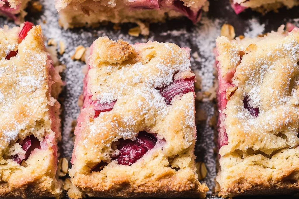 Delicious Rhubarb Breakfast Cake
