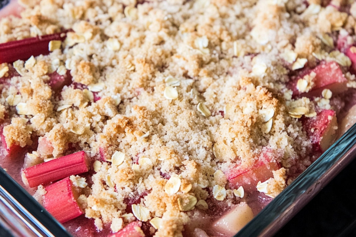 Delicious Rhubarb Crisp Delight