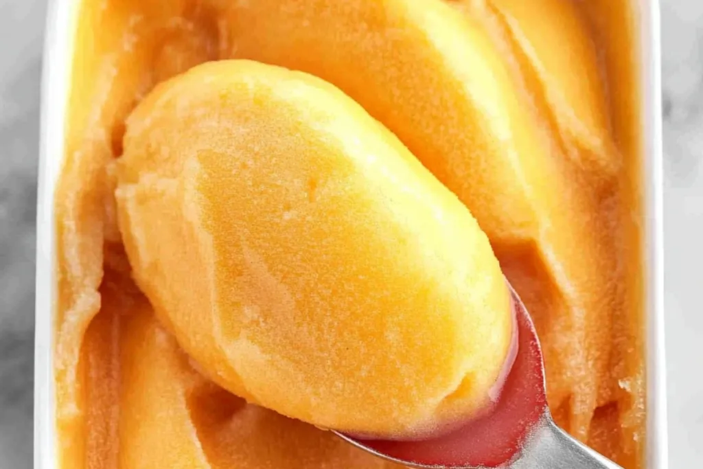 Peach Delight Sorbet