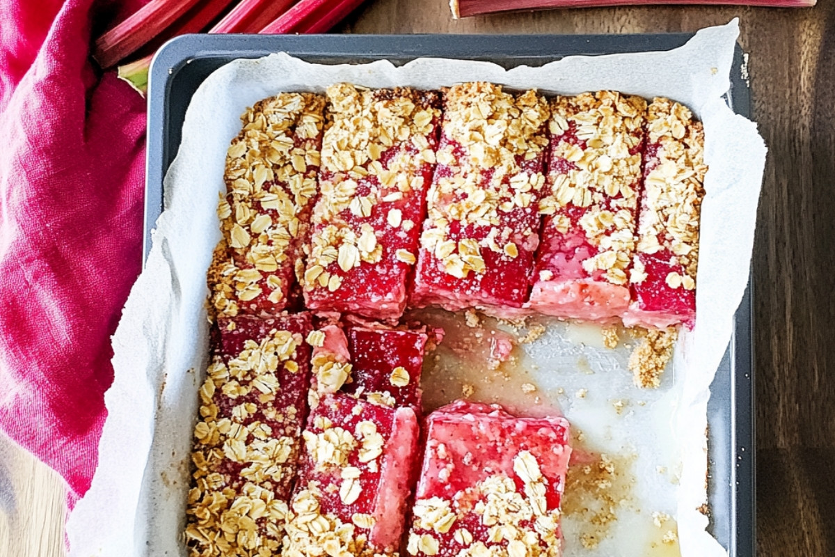 Rhubarb Oat Delight