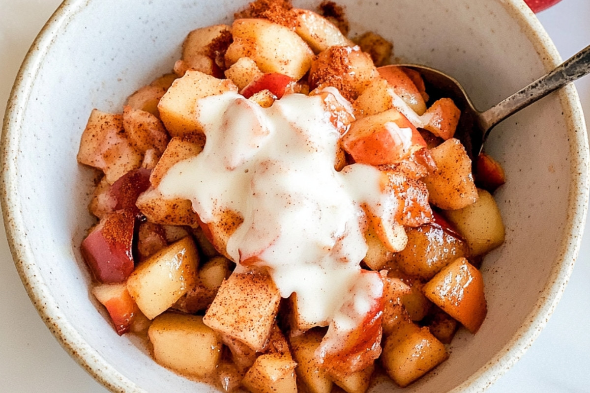 Sweet Air Fryer Apples Delight