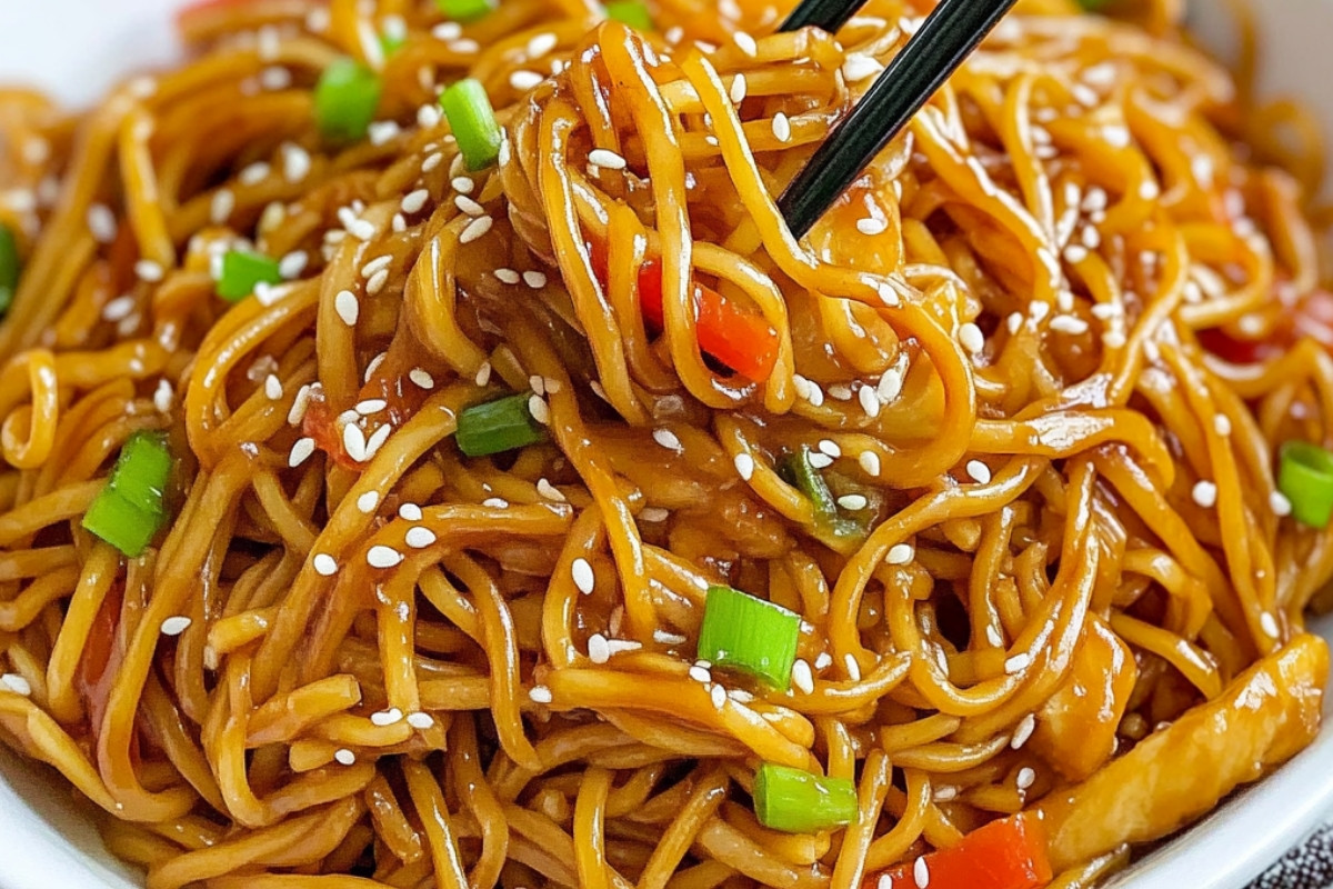 Teriyaki Noodles Delight