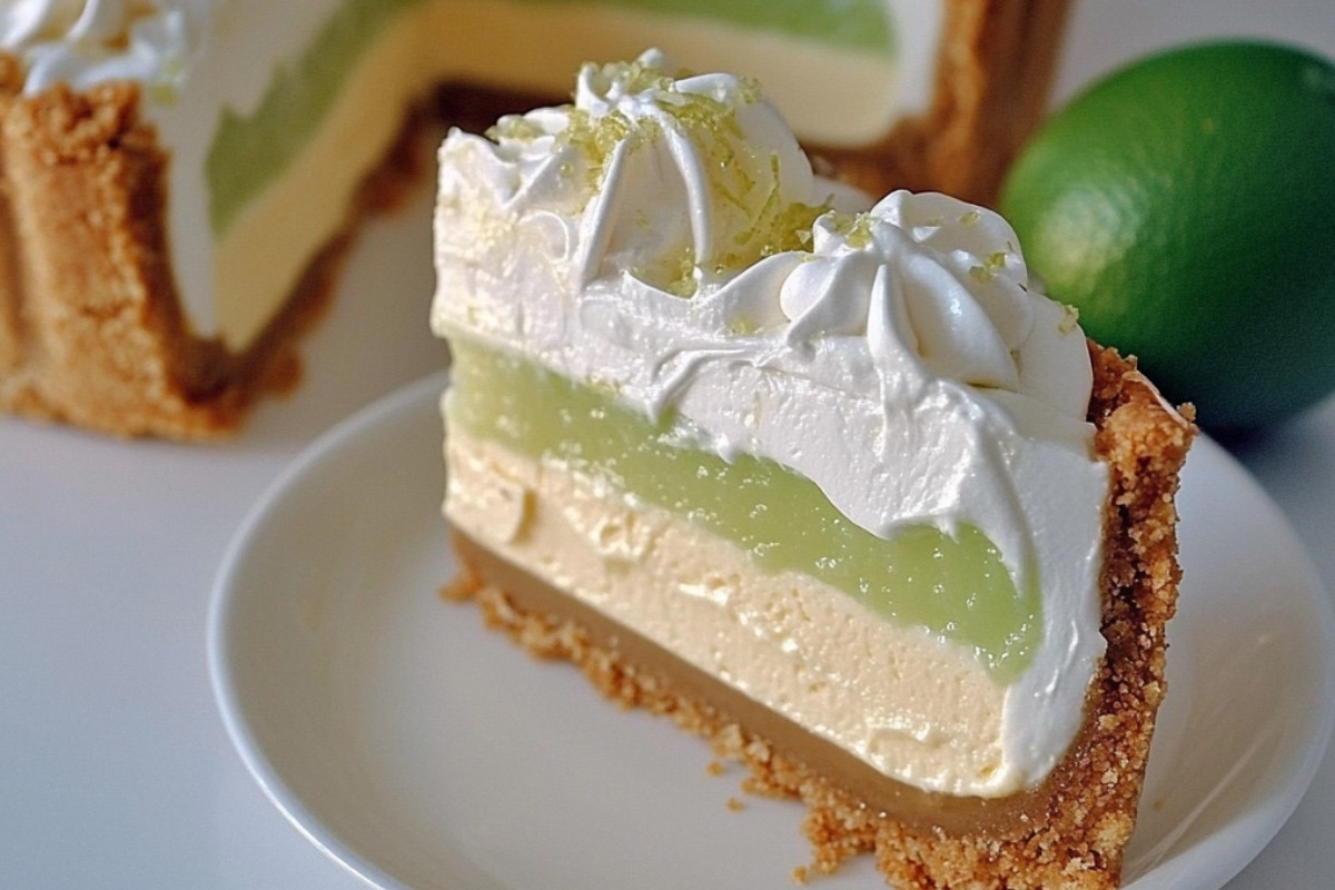 Triple Decker Delight Key Lime Pie
