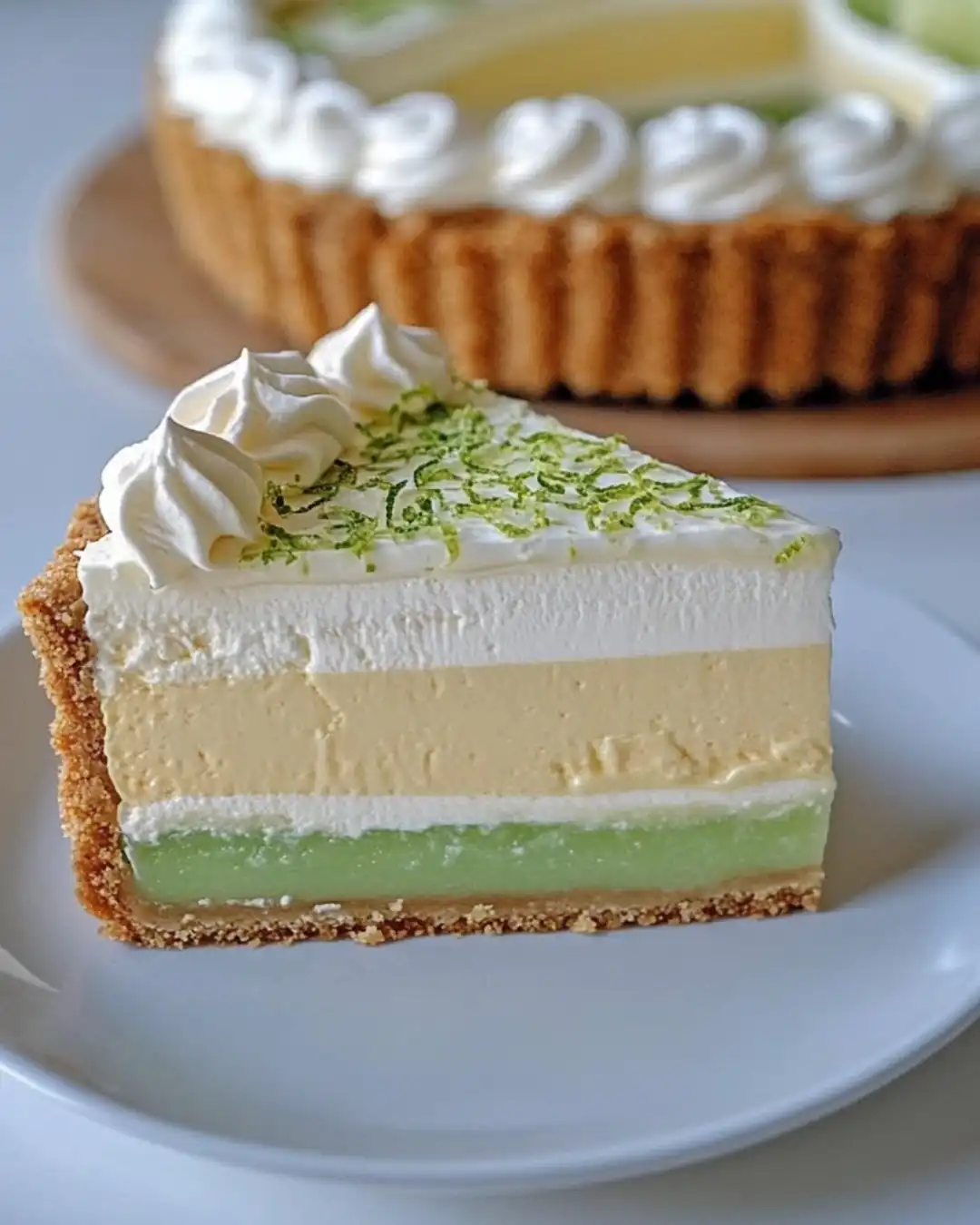 Triple Decker Delight Key Lime Pie