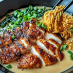 Fiery Delight Chicken Ramen with Creamy Garlic Sauce 9 Fiery Delight Chicken Ramen with Creamy Garlic Sauce