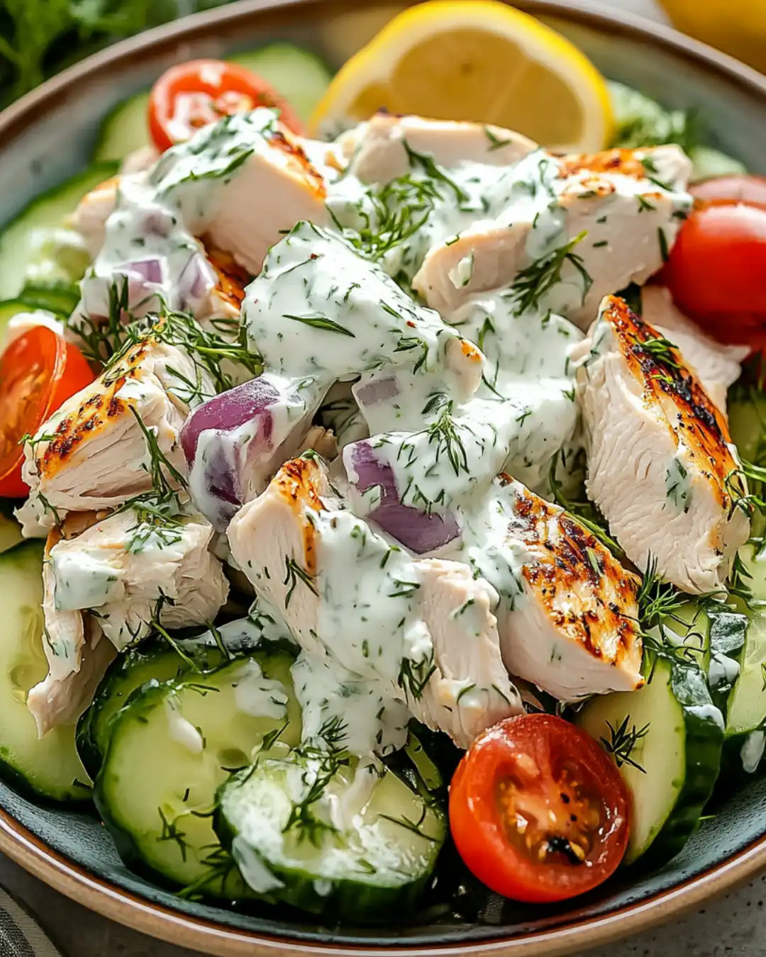 Tasty Tzatziki Chicken Delight