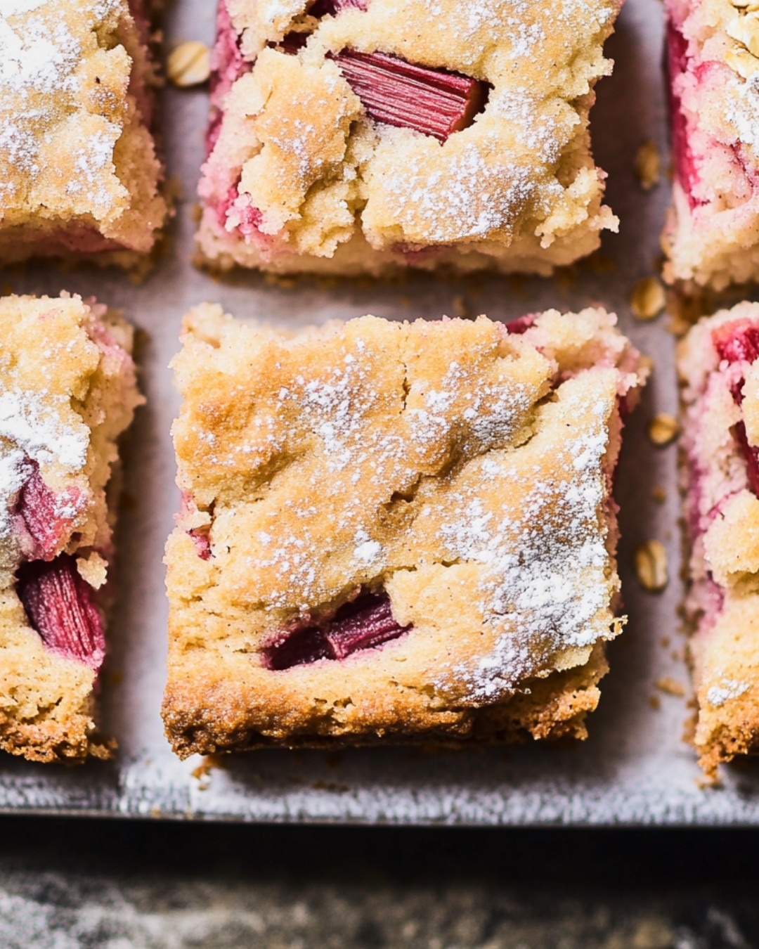 Delicious Rhubarb Breakfast Cake