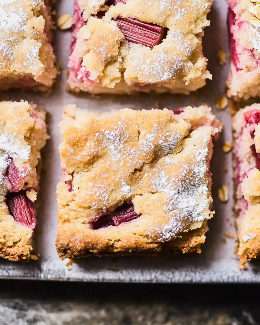 Delicious Rhubarb Breakfast Cake