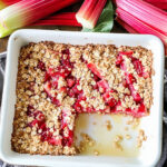 Rhubarb Oat Delight 9 Rhubarb Oat Delight