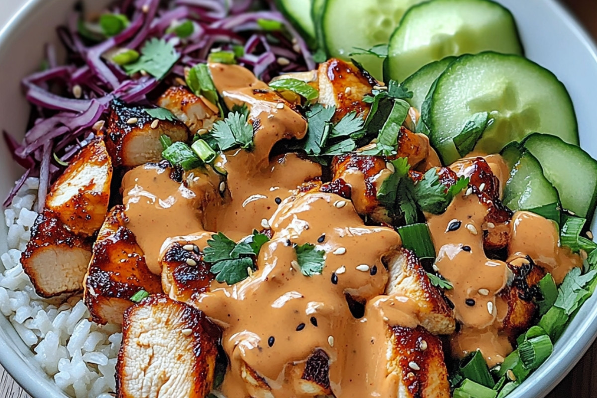 Bang Bang Chicken Bowl Fiesta