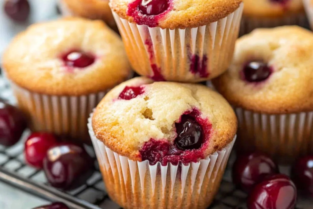 Cherry Muffins Delight