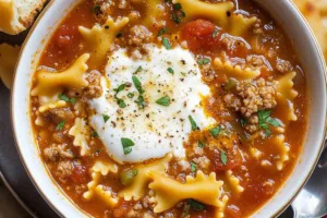Delightful Lasagna Soup