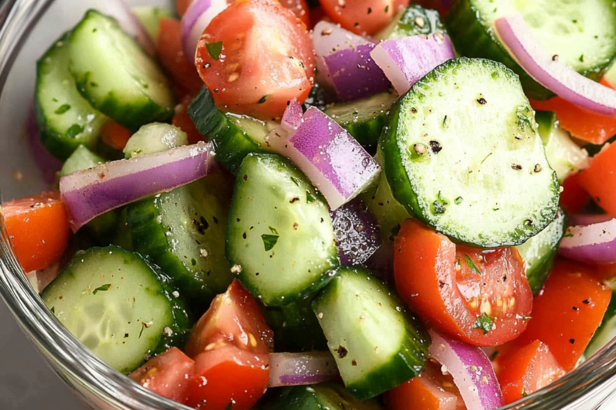Fresh Cucumber and Tomato Delight