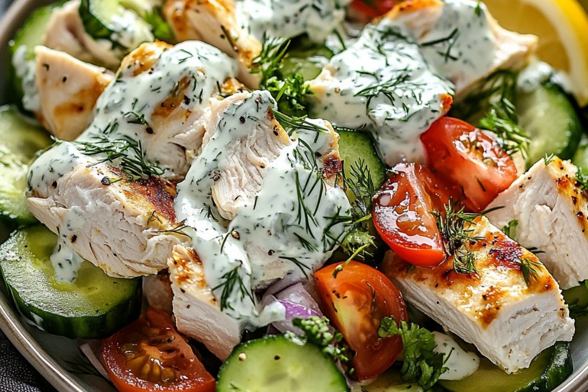 Tasty Tzatziki Chicken Delight