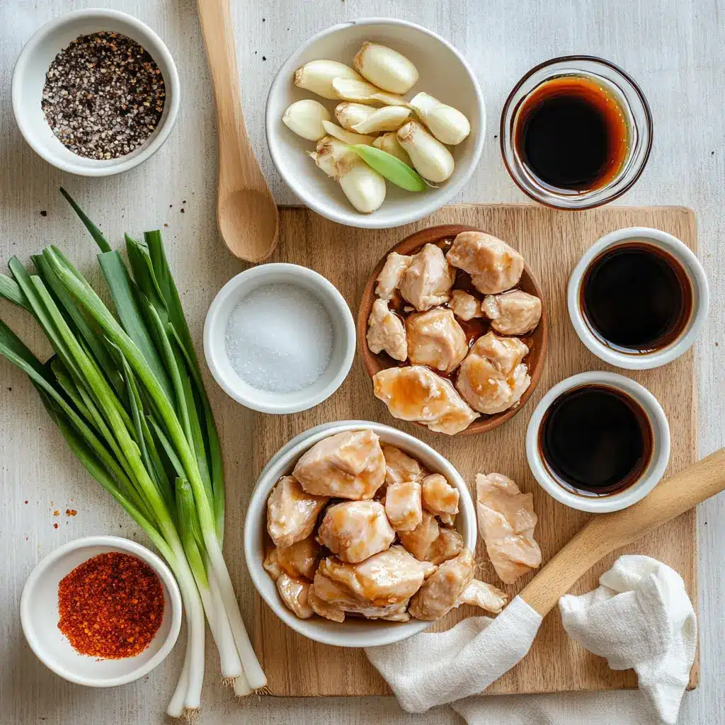 CROCK POT BOURBON CHICKEN RECIPE glazed chicken in bowl on white napkin with clear water