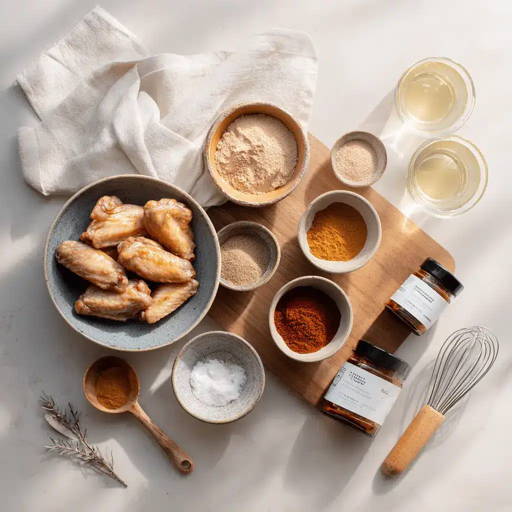 Ninja Foodi Chicken Wings: Easy and Delicious Magic 1 Ninja Foodi Chicken Wings on white napkin with clear glass of water and golden glaze