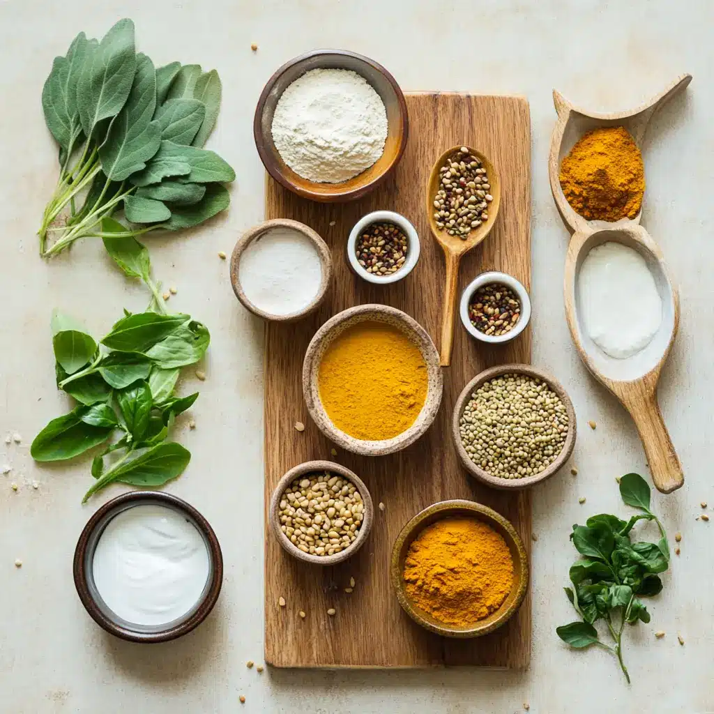 THEPLA RECIPE warm golden thepla stack on white napkin with sesame and fenugreek leaves