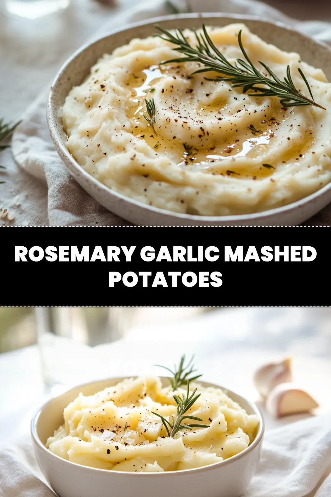 ROSEMARY GARLIC MASHED POTATOES creamy yukon gold potatoes with rosemary and garlic_pin