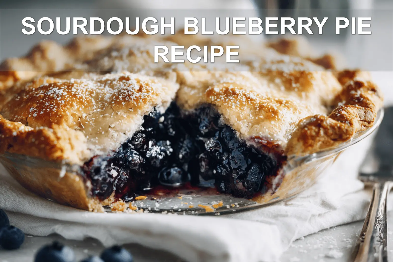 Sourdough Blueberry Pie Recipe: Irresistibly Fresh Delight