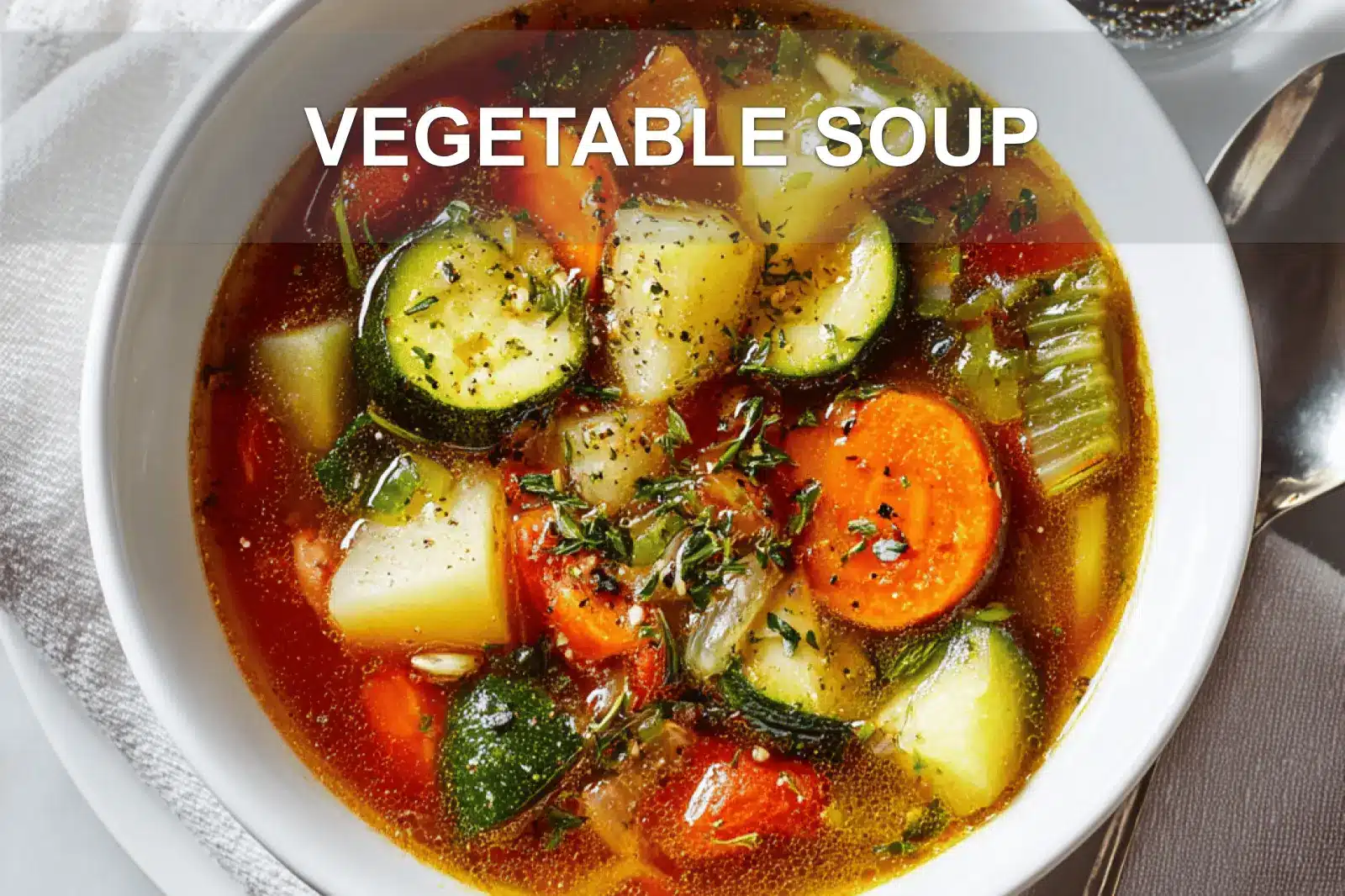 Vegetable Soup: Fresh and Irresistible Recipe Made Easy