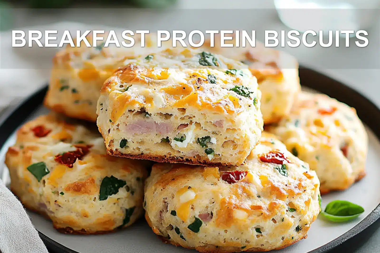 Breakfast Protein Biscuits