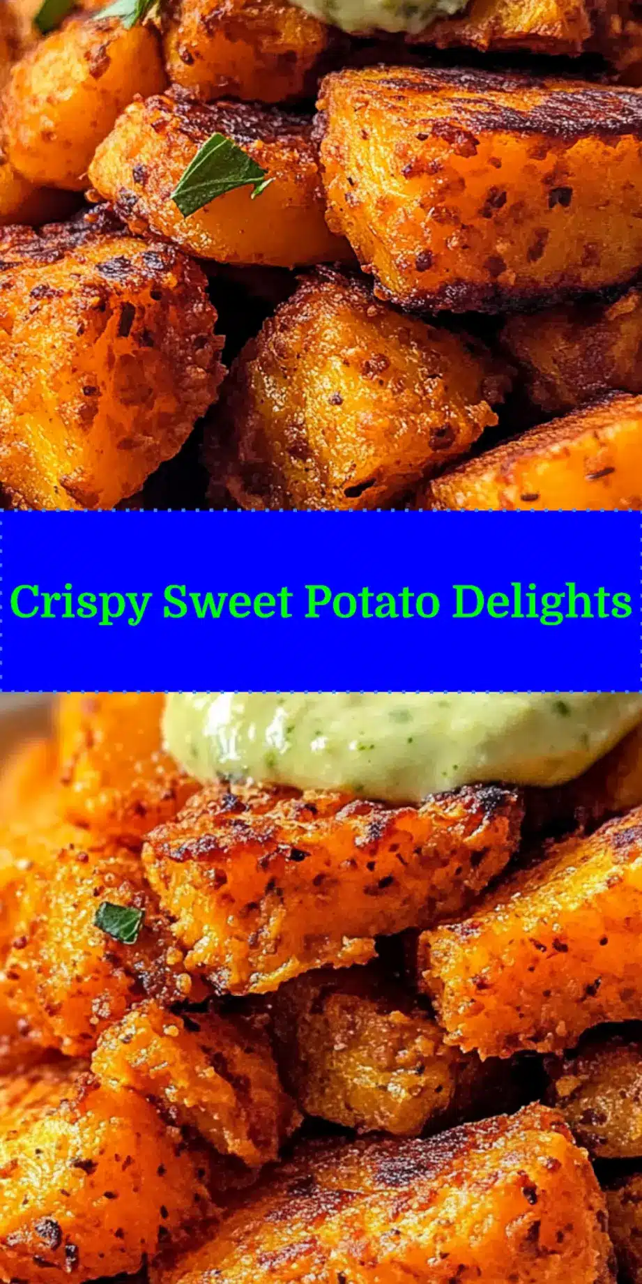 Crispy Sweet Potato Fries The Ultimate Delicious Treat 3 CRISPY SWEET POTATO centered hero view, clean and uncluttered_pin