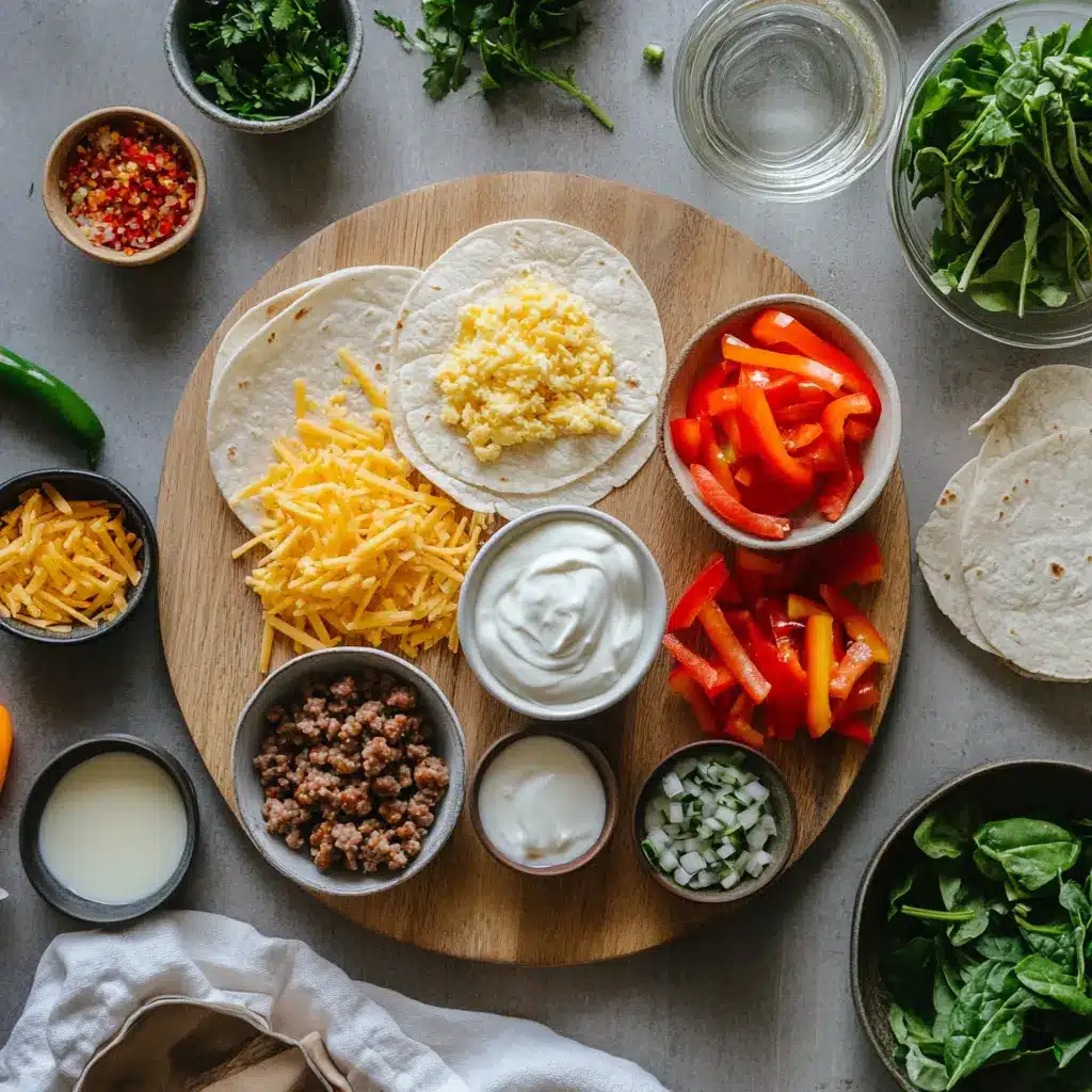 30G PROTEIN BREAKFAST BURRITO RECIPE FOR EPIC MORNING FUEL scrambled egg turkey sausage cheddar burrito