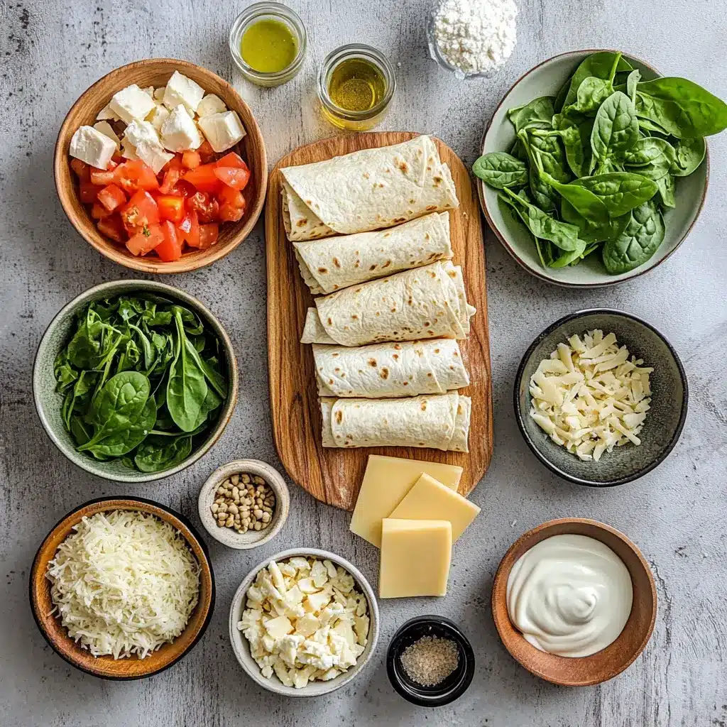 CRISPY AIR FRYER CHICKEN MOZZARELLA WRAPS centered hero view, clean and uncluttered