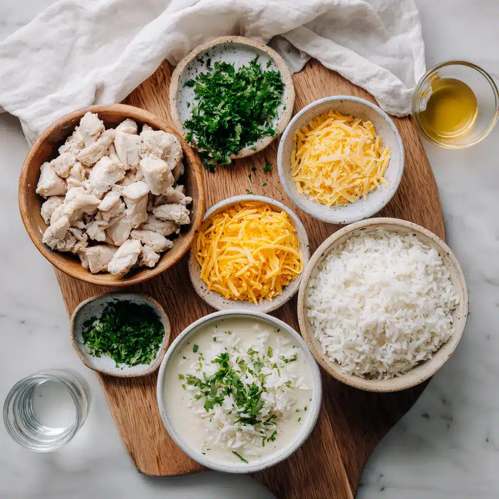 Easy Creamy Smothered Chicken and Rice: Must-Try Recipe 2 EASY CREAMY SMOTHERED CHICKEN AND RICE plated on white cloth with glass of water, warm tones