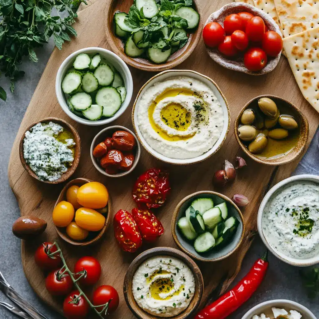 MEDITERRANEAN BRUNCH BOARDS centered hero view, clean and uncluttered