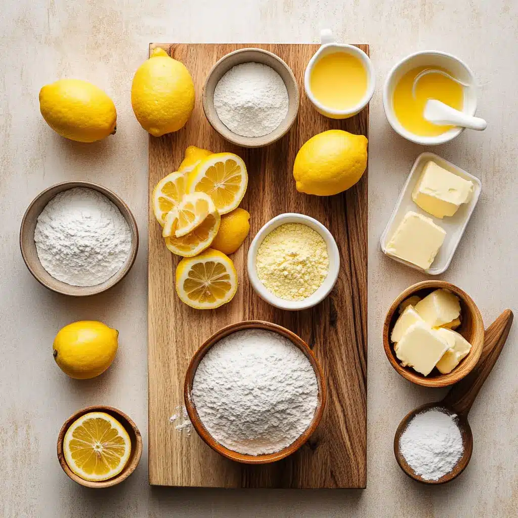 MEYER LEMON POUND CAKE centered hero view, clean and uncluttered