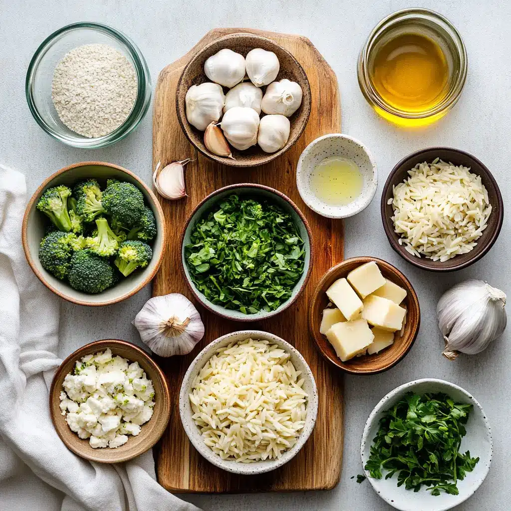 SIMPLE AND DELICIOUS TATER TOT CASSEROLE golden tater tots cheesy orzo broccoli herbs
